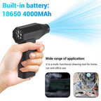 Mini Fan Electric Air Duster