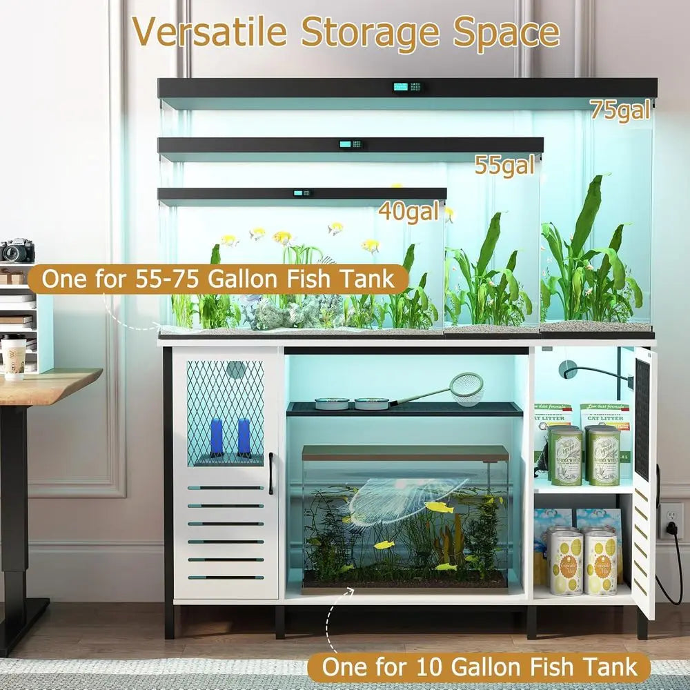 Fish Tank Stand 75 Gallon/Power Outlet