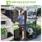 77" L Wooden Cat Enclosure