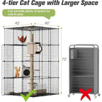 4 Tier Large Cat Enclosure