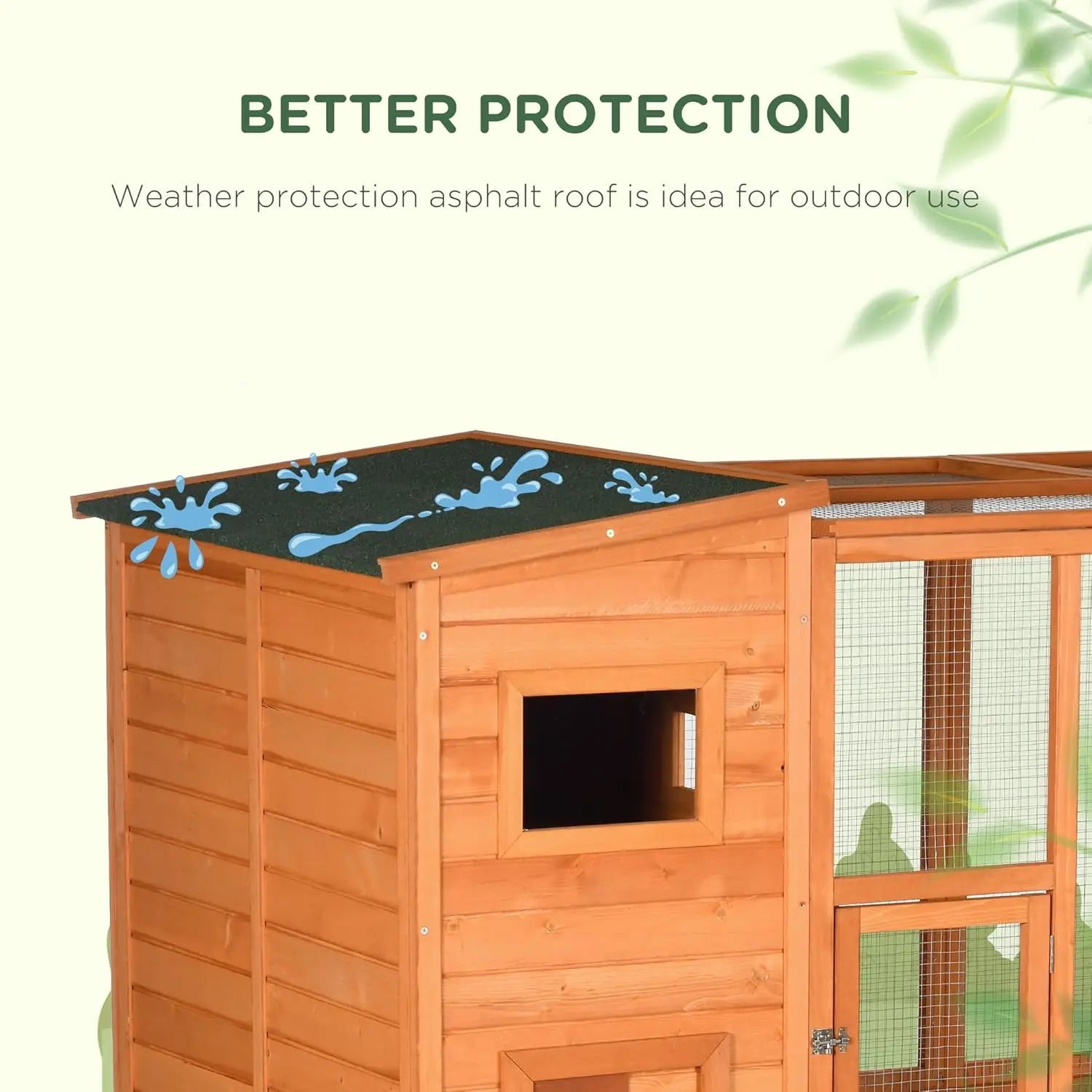 Wooden Cat Enclosure