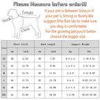 Summer Pet Dog Polo Shirt