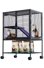 Multi-Level Metal Small Animal Cage