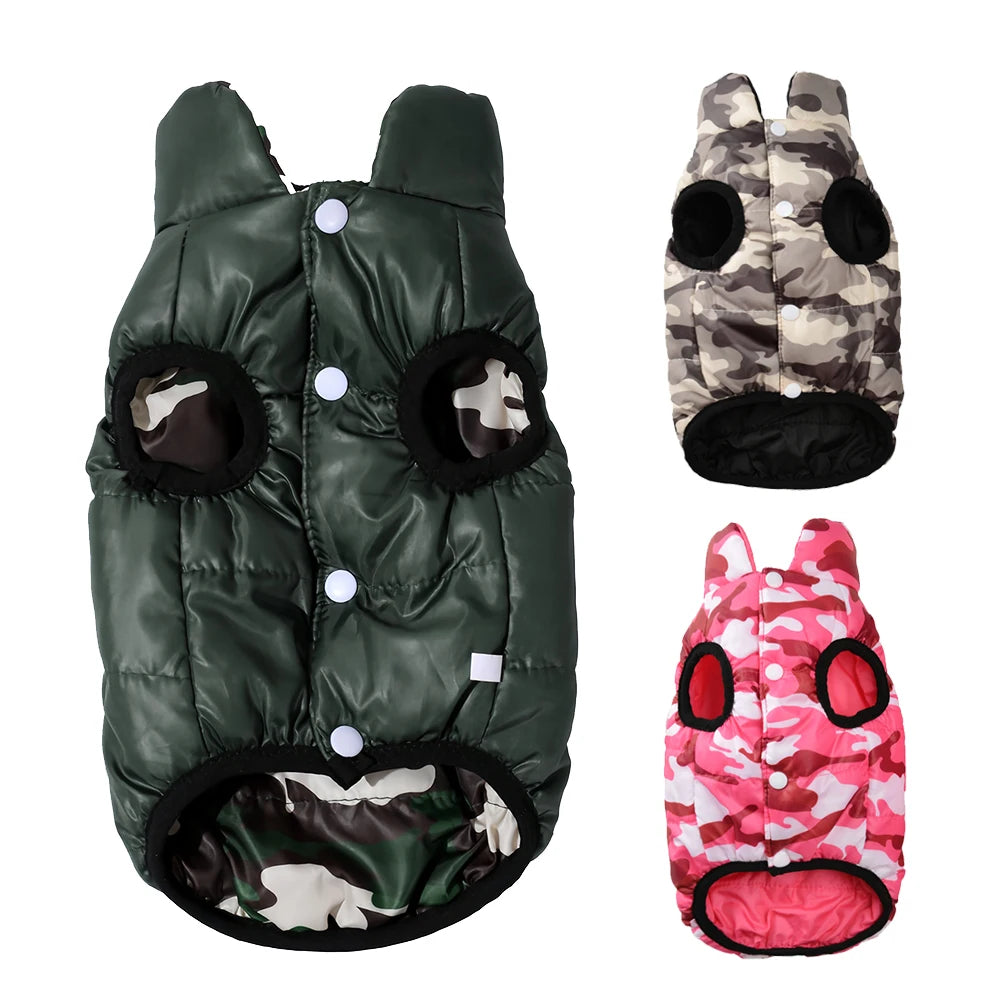 Dog Jacket Reversible