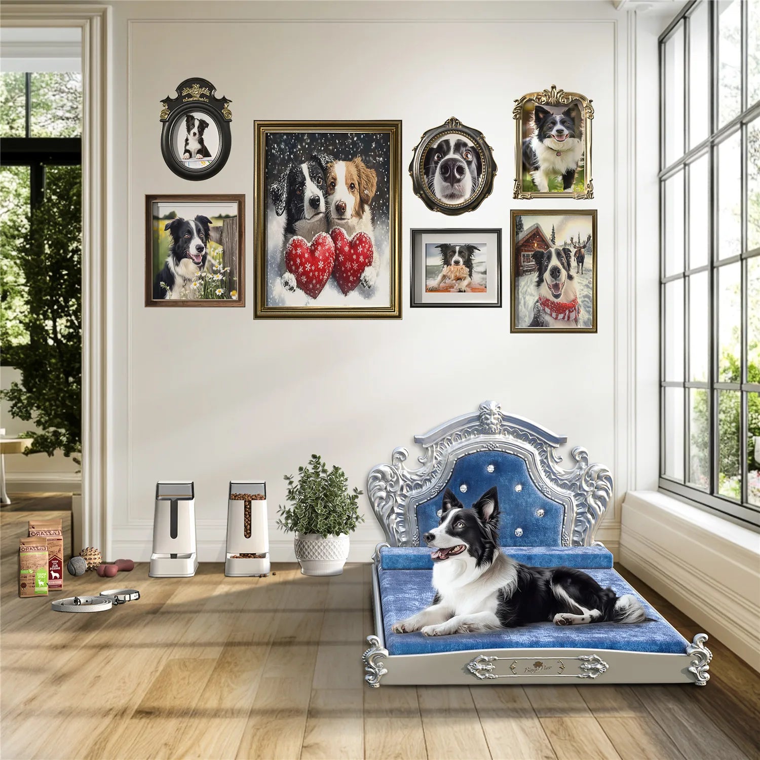 Luxury Pet Bed/Headboard