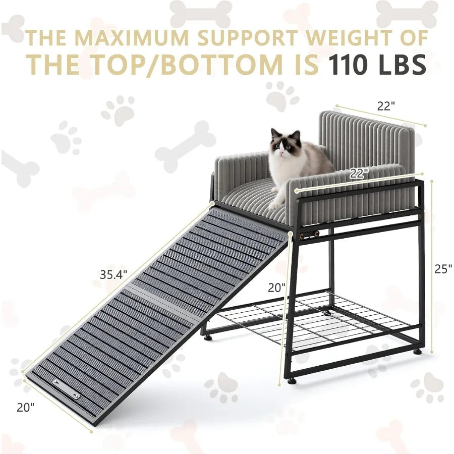 Folding Pet Stairs Ramp/Seat