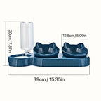 Pet Bowls With Water Feeder