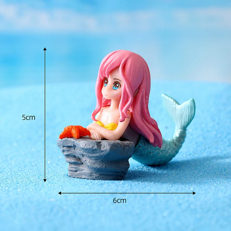 Pretty Mermaid Figurines for Aquarium