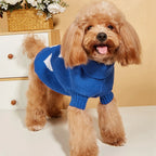 Cute Dog Sweater Heart Pattern