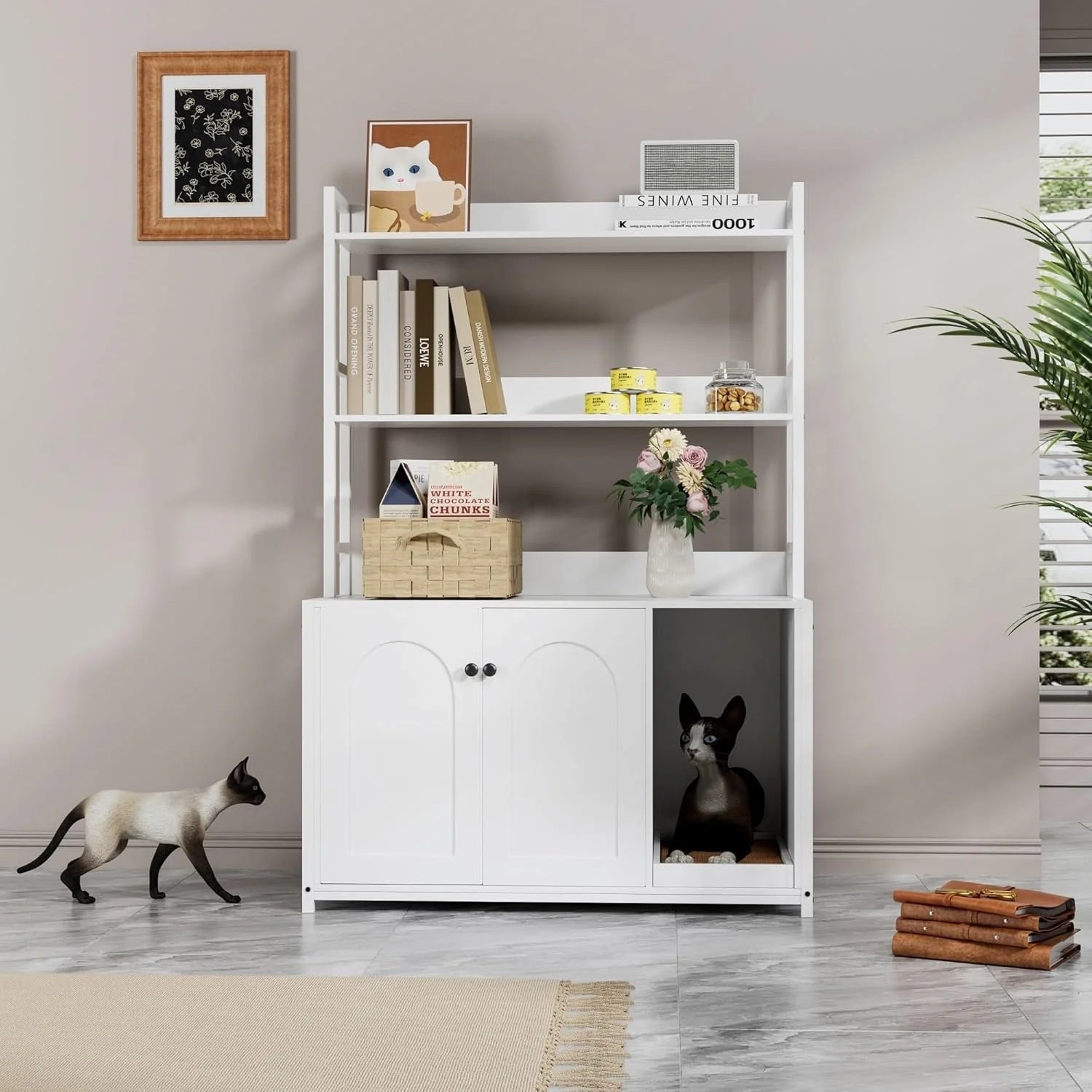 Cat Litter Box Enclosure