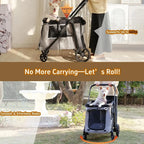 Medium Dog Stroller for Small to Large Dogs