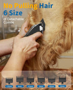 Pet Grooming Clippers with Ceramic Blade