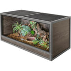Insulated Wooden Reptile Enclosure