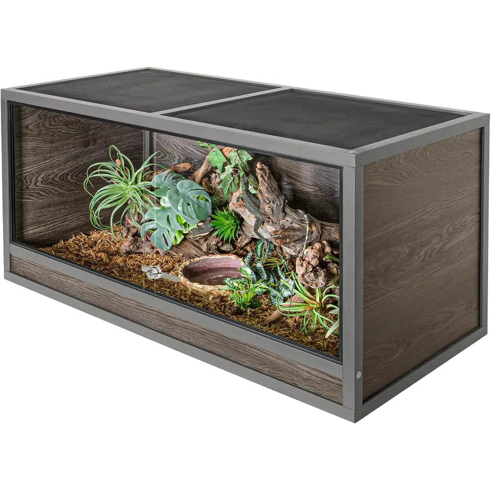 Insulated Wooden Reptile Enclosure