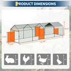 Metal Chicken Coop Heavy Duty