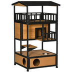 Wooden Cat Shelter
