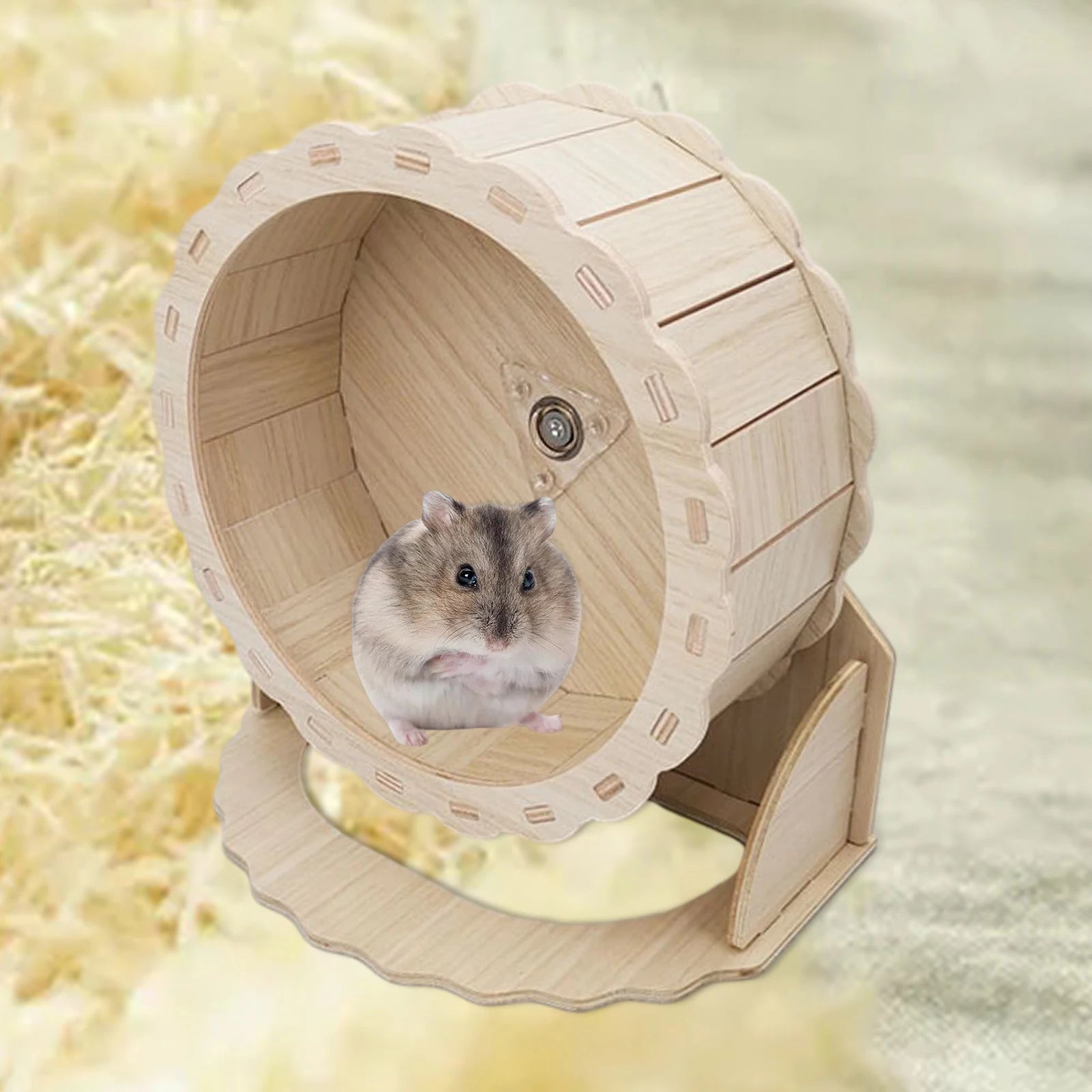 Wooden Running Wheel