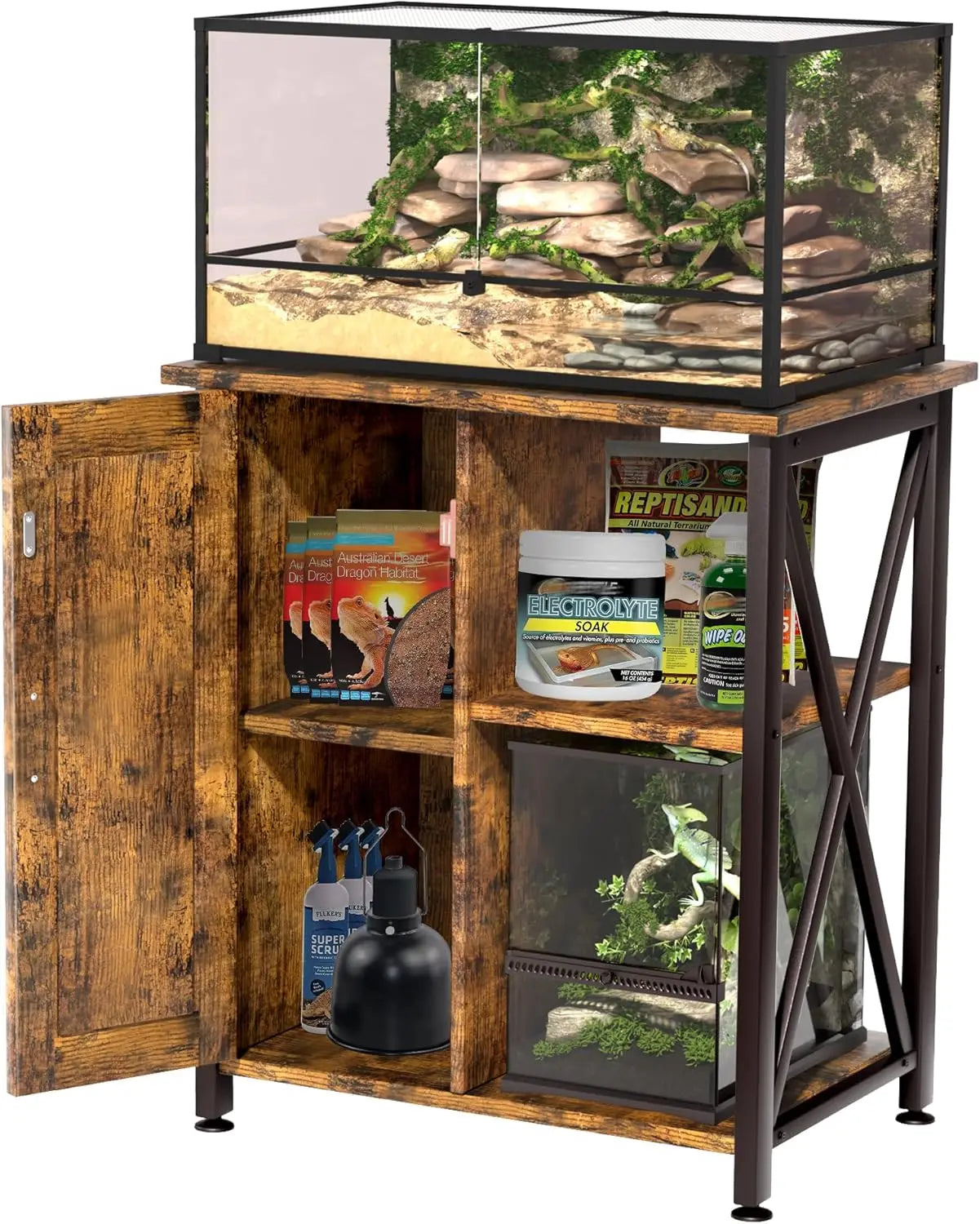 67-Gallon Reptile Tank Stand