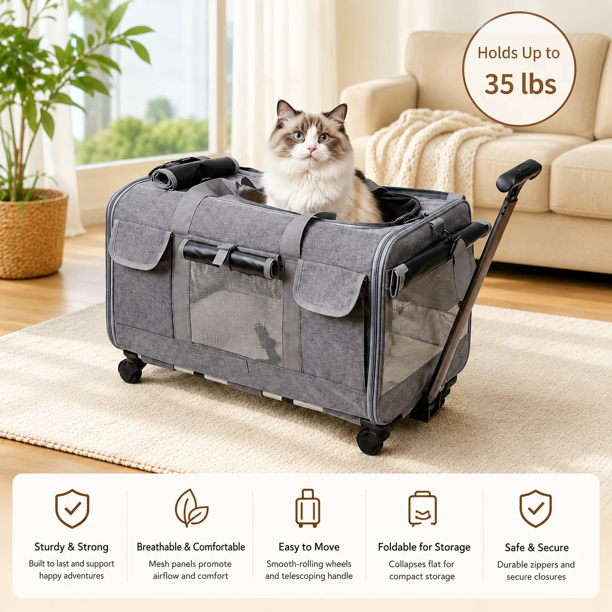 Cat Dog Carrier for Travel