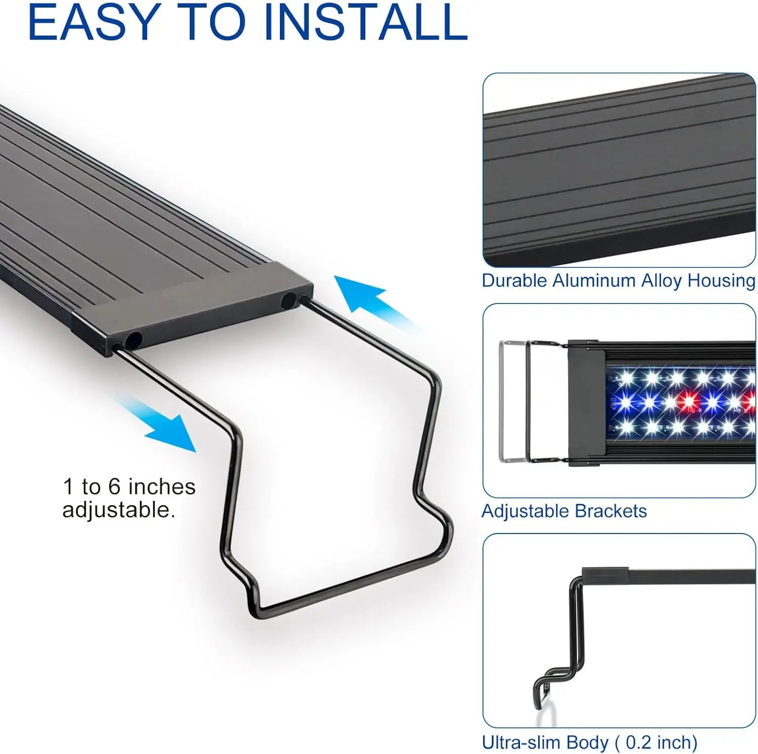 Aquarium LED Light with Timer