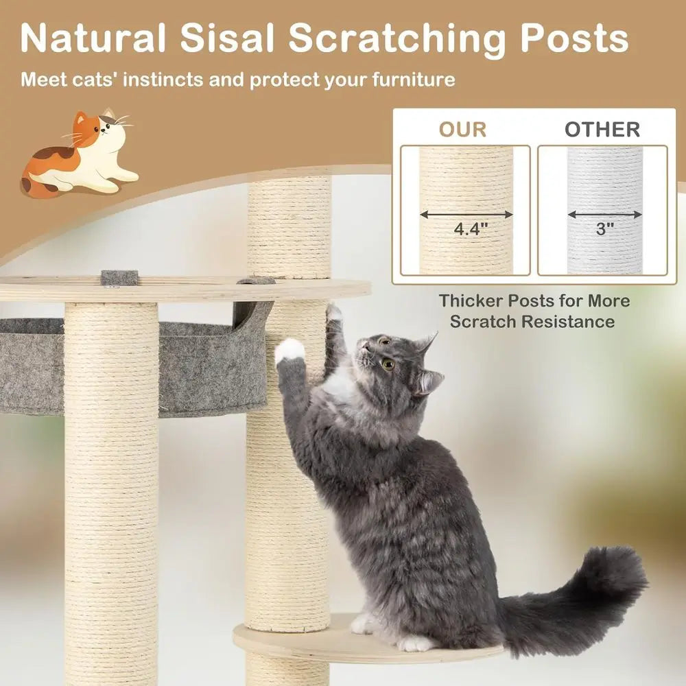 Multi-Level Cat Tower