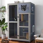 Wooden Cat Villa