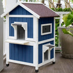 Cat house, large for feral cats