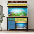 Oak Heavy Duty Aquarium Stand