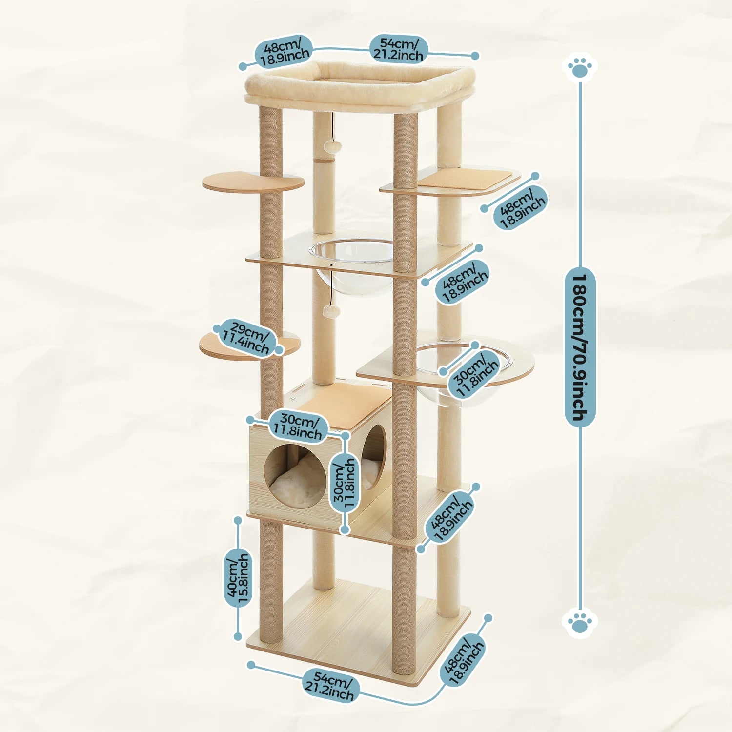 Multi-Level Cat Tree