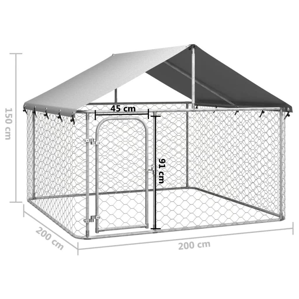 Kennel with Roof/Fences