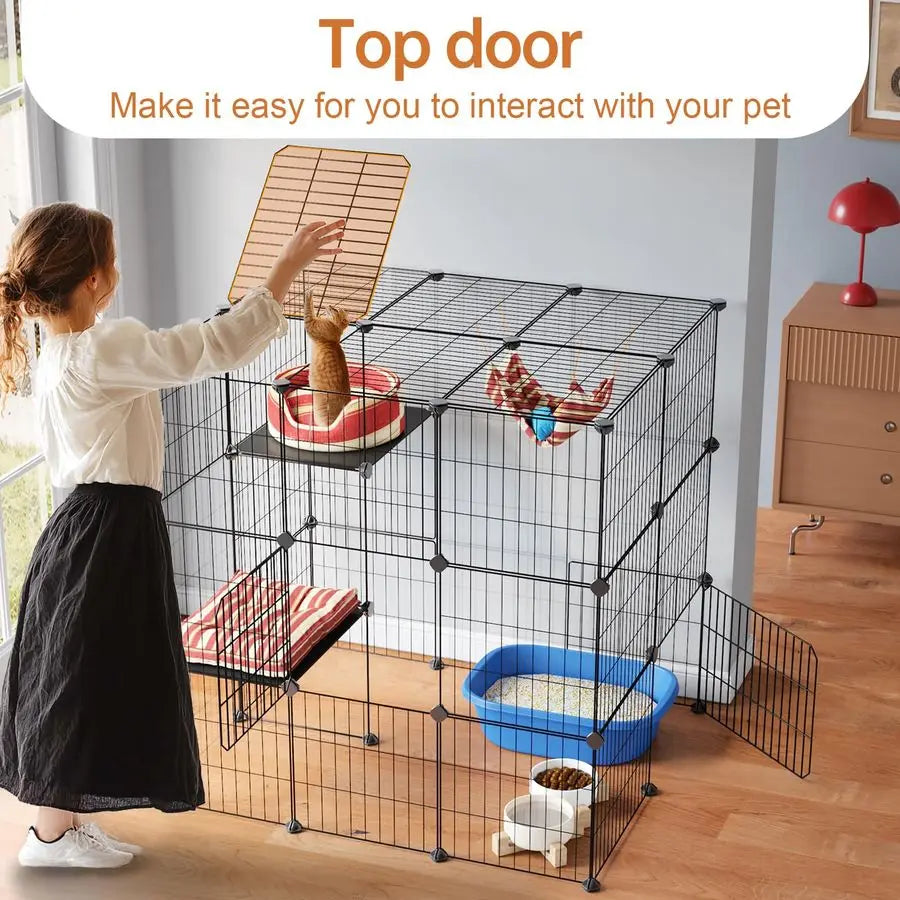 3Tier Cat Enclosure