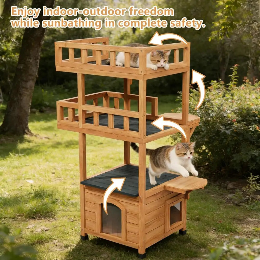 Cat Tree Tower Weatherproof