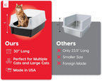 XL Open Top Cat Litter Box