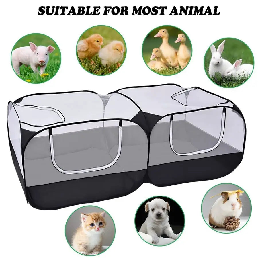 Pet Playpen/Feeder Bowl