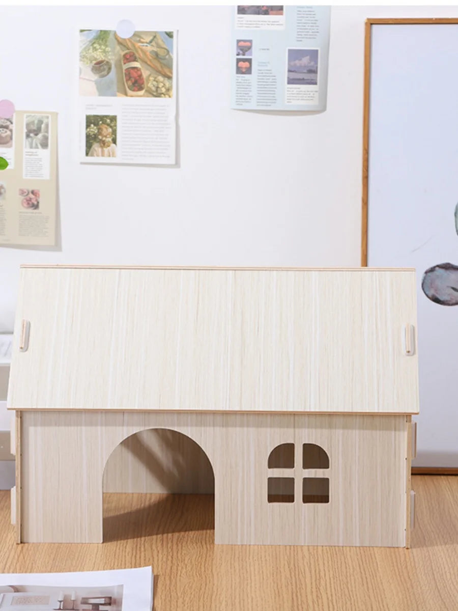 Cat Wooden Nest House