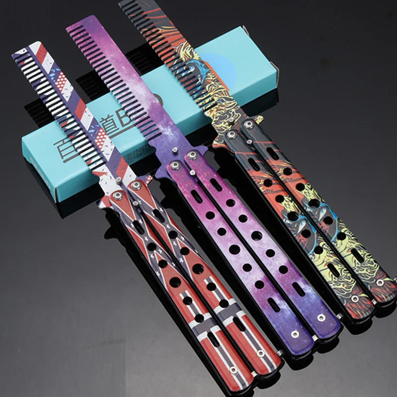 Foldable Comb Stainless Steel