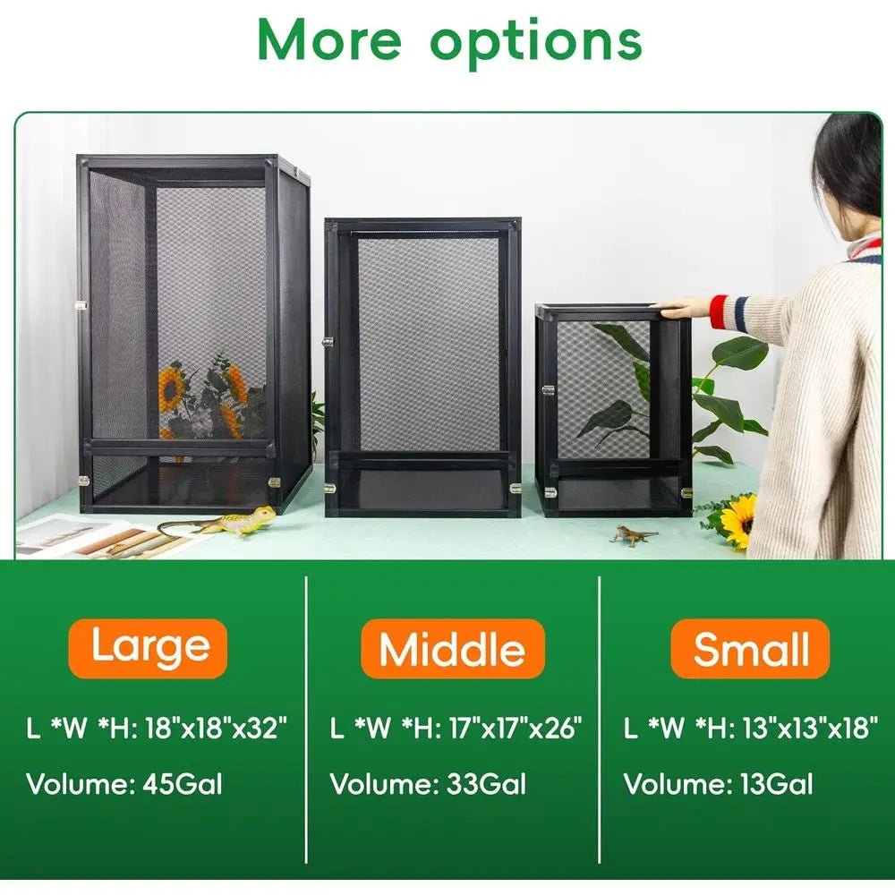 Detachable Reptile Cage