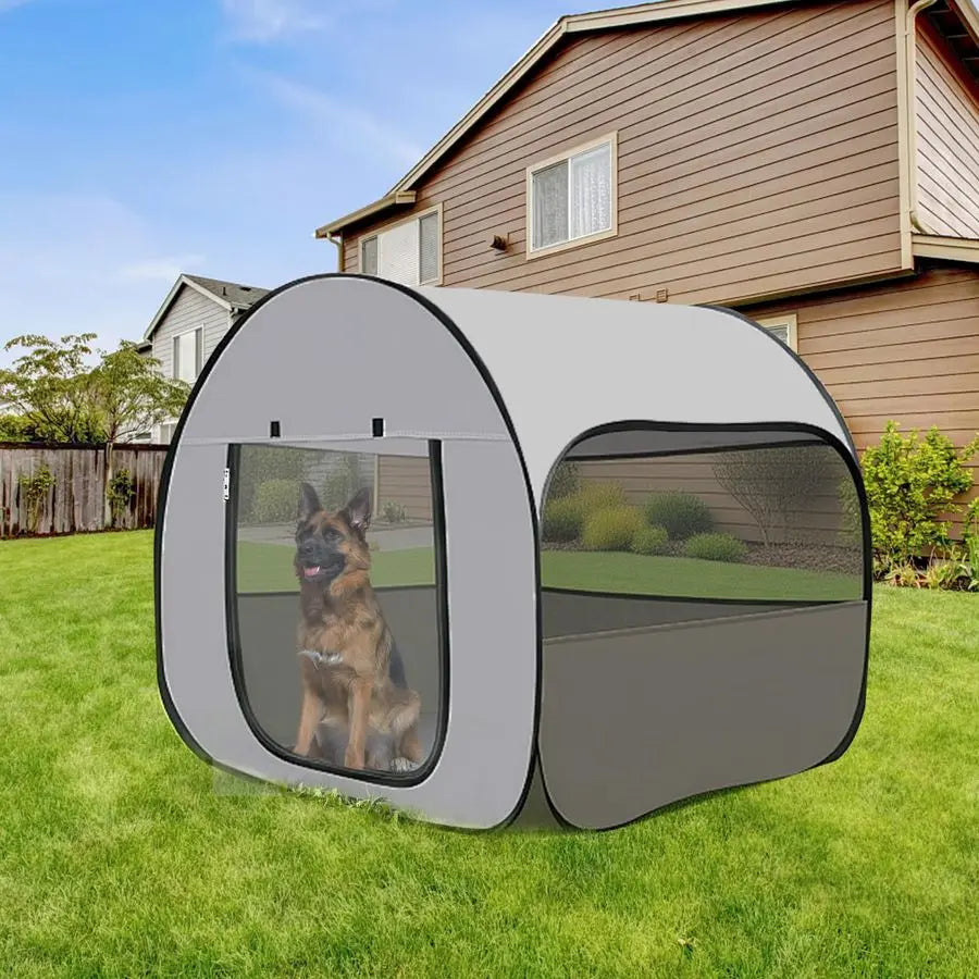 Pop-Up Dog Kennel