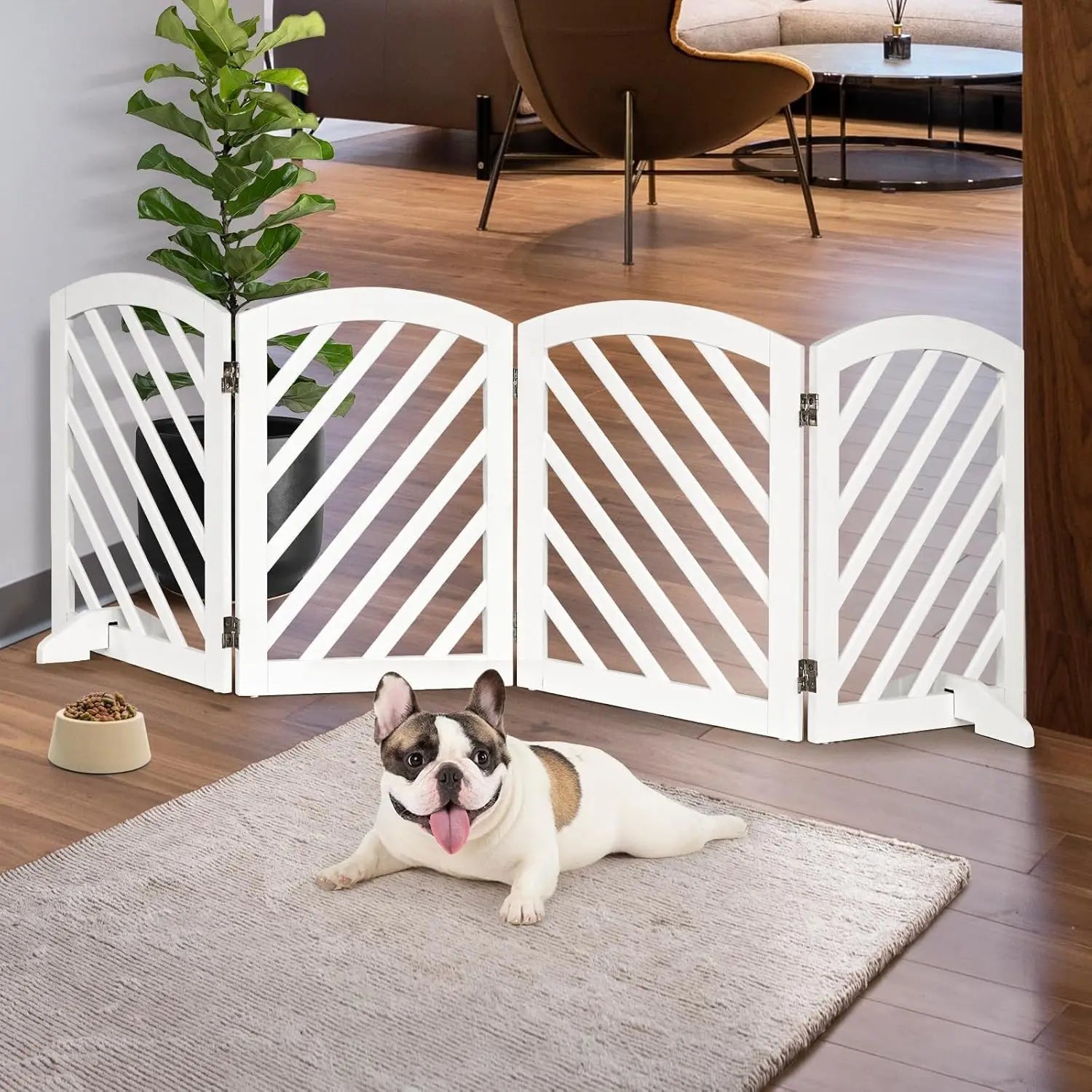 Solid Acacia Wood Dog Gate