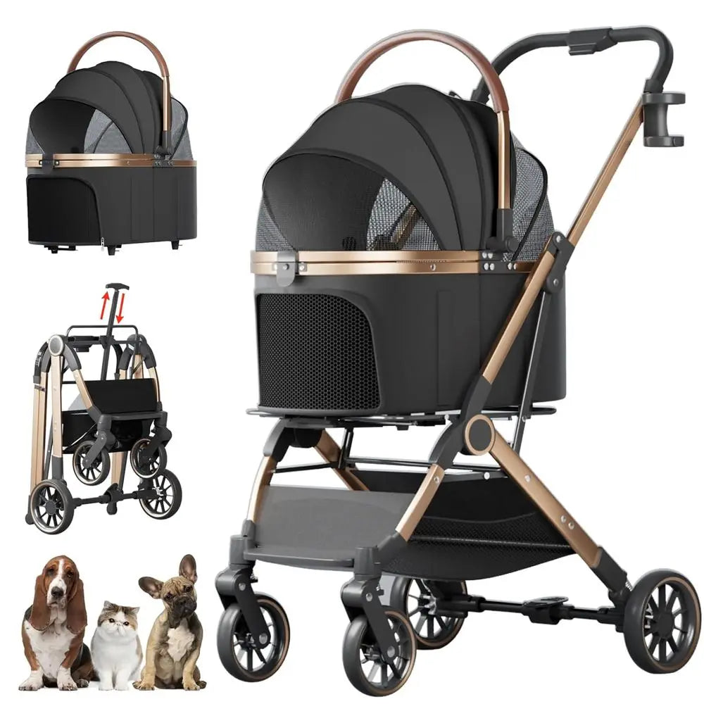 Stroller for Small Medium Dogs/Cats