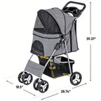 Pet Stroller Travel Carrier