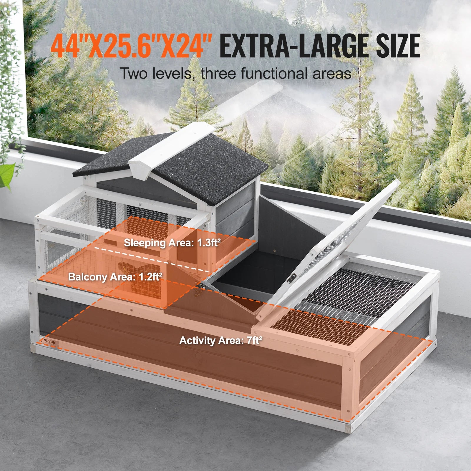 Tortoise Habitat Wooden Enclosure