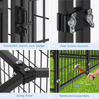 Heavy-Duty Metal Dog Run