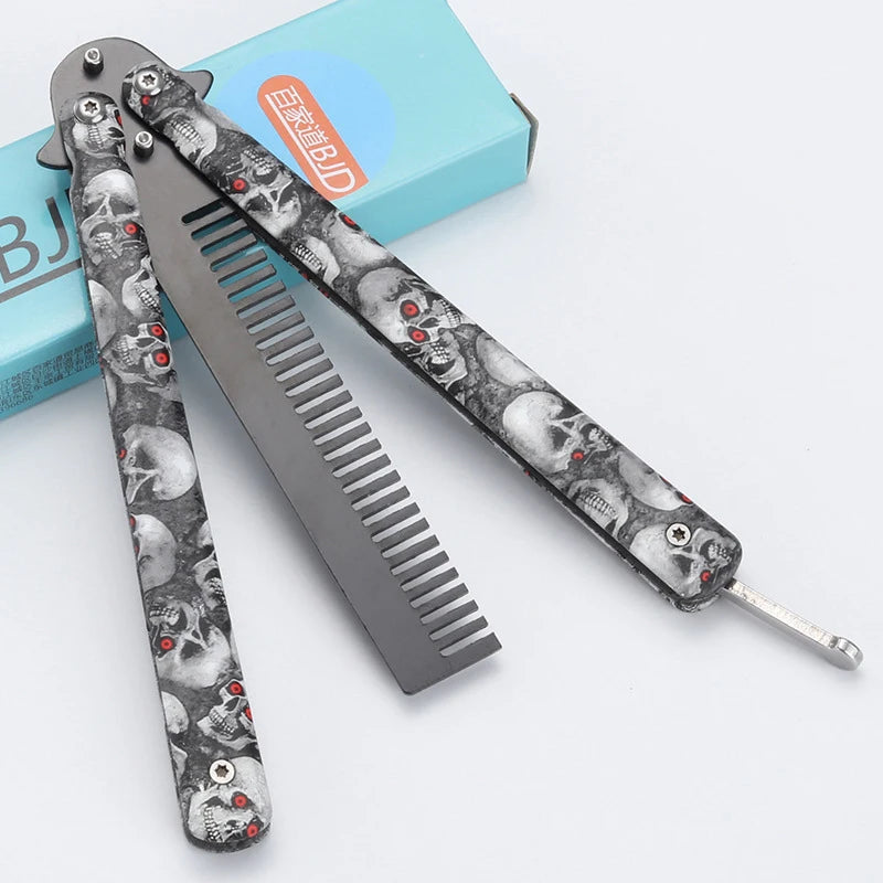 Foldable Comb Stainless Steel