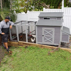 Large Wooden Chicken Coop
