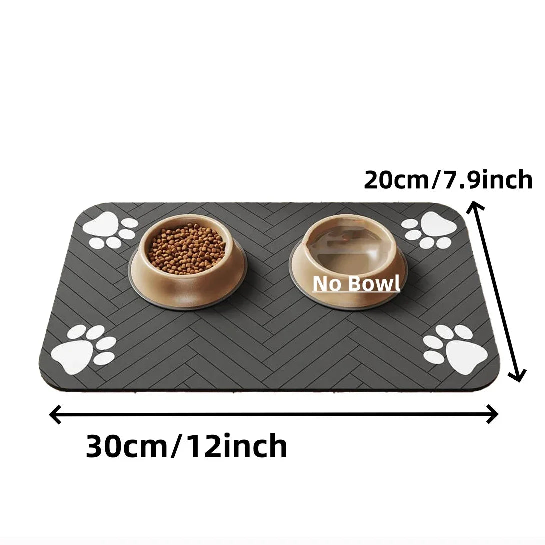 S,M,L absorbent Pet Feeding Mat