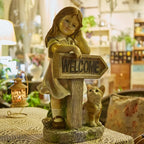 Solar Girl Statue