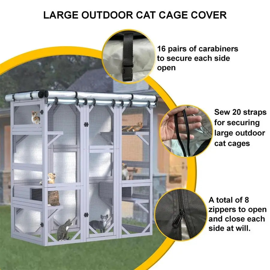 Large Cover Cat Kennel