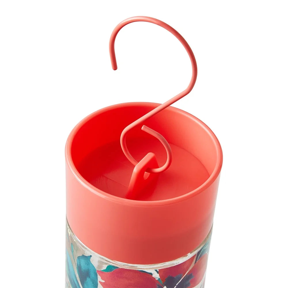 Glass Hummingbird Feeder