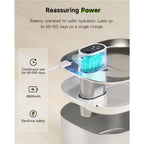Wireless Stainless Steel Water Fountain
